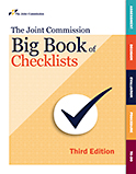 Image of the book cover for 'The Joint Commission Big Book of Checklists'