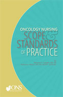 Image of the book cover for 'Oncology Nursing: Scope and Standards of Practice'