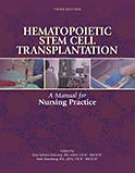 Image of the book cover for 'Hematopoietic Stem Cell Transplantation: A Manual for Nursing Practice'