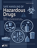 Image of the book cover for 'Safe Handling of Hazardous Drugs'