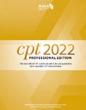 Image of the book cover for 'CPT 2022 Professional Edition'