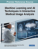 Image of the book cover for 'Machine Learning and AI Techniques in Interactive Medical Image Analysis'
