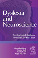 Image of the book cover for 'Dyslexia and Neuroscience'
