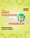 Image of the book cover for 'The Early Childhood Coaching Handbook'