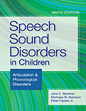 Image of the book cover for 'Speech Sound Disorders in Children'