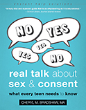 Image of the book cover for 'Real Talk About Sex and Consent'