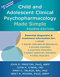 Image of the book cover for 'Child and Adolescent Clinical Psychopharmacology Made Simple'