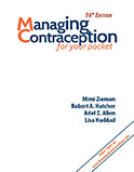 Image of the book cover for 'Managing Contraception for your Pocket 2021-2022'