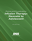 Image of the book cover for 'Policies and Procedures for Infusion Therapy: Neonate to Adolescent'