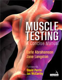 Image of the book cover for 'Muscle Testing: A Concise Manual'