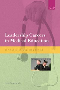 Image of the book cover for 'Leadership Careers in Medical Education'