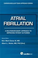 Image of the book cover for 'Atrial Fibrillation: A Multidisciplinary Approach to Improving Patient Outcomes'