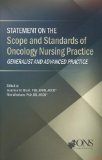 Image of the book cover for 'Statement on the Scope and Standards of Oncology Nursing Practice: Generalist and Advanced Practice'