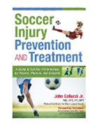Image of the book cover for 'Soccer Injury Prevention and Treatment'