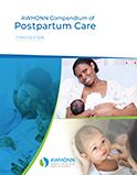 Image of the book cover for 'AWHONN Compendium of Postpartum Care'