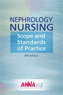 Image of the book cover for 'Nephrology Nursing Scope and Standards of Practice'