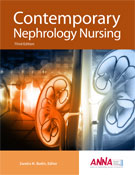 Image of the book cover for 'Contemporary Nephrology Nursing'