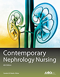 Image of the book cover for 'Contemporary Nephrology Nursing'