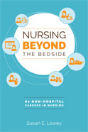 Image of the book cover for 'Nursing Beyond the Bedside'
