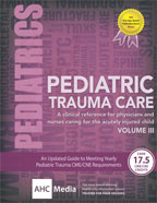 Image of the book cover for 'Pediatric Trauma Care, Volume III'