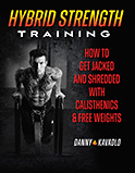 Image of the book cover for 'Hybrid Strength Training'