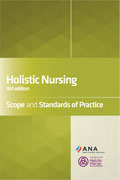 Image of the book cover for 'Holistic Nursing: Scope and Standards of Practice'