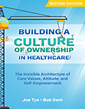 Image of the book cover for 'Building a Culture of Ownership in Healthcare'