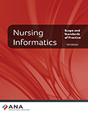 Image of the book cover for 'Nursing Informatics: Scope and Standards of Practice'