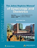 Image of the book cover for 'The Johns Hopkins Manual of Gynecology and Obstetrics'