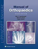Image of the book cover for 'Manual of Orthopaedics'