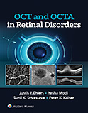 Image of the book cover for 'OCT and OCTA in Retinal Disorders'