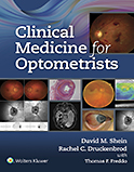 Image of the book cover for 'Clinical Medicine for Optometrists'