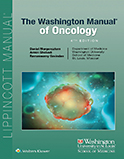 Image of the book cover for 'The Washington Manual of Oncology'