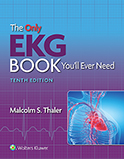 Image of the book cover for 'The Only EKG Book You'll Ever Need'