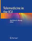 Image of the book cover for 'Telemedicine in the ICU'