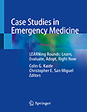 Image of the book cover for 'Case Studies in Emergency Medicine'