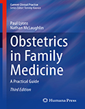 Image of the book cover for 'Obstetrics in Family Medicine'