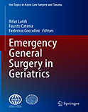 Image of the book cover for 'Emergency General Surgery in Geriatrics'