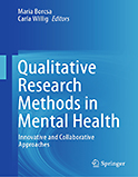 Image of the book cover for 'Qualitative Research Methods in Mental Health'