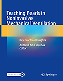 Image of the book cover for 'Teaching Pearls in Noninvasive Mechanical Ventilation'