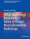 Image of the book cover for 'What Radiology Residents Need to Know: Musculoskeletal Radiology'