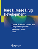 Image of the book cover for 'Rare Disease Drug Development'