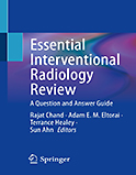 Image of the book cover for 'Essential Interventional Radiology Review'