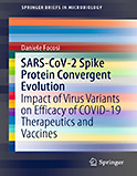 Image of the book cover for 'SARS-CoV-2 Spike Protein Convergent Evolution'