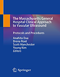 Image of the book cover for 'The Massachusetts General Hospital Clinical Approach to Vascular Ultrasound'