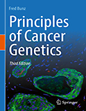 Image of the book cover for 'Principles of Cancer Genetics'