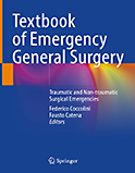 Image of the book cover for 'Textbook of Emergency General Surgery'