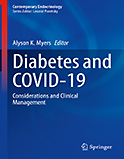 Image of the book cover for 'Diabetes and COVID-19'