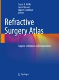 Image of the book cover for 'Refractive Surgery Atlas'