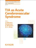 Image of the book cover for 'TIA as Acute Cerebrovascular Syndrome'